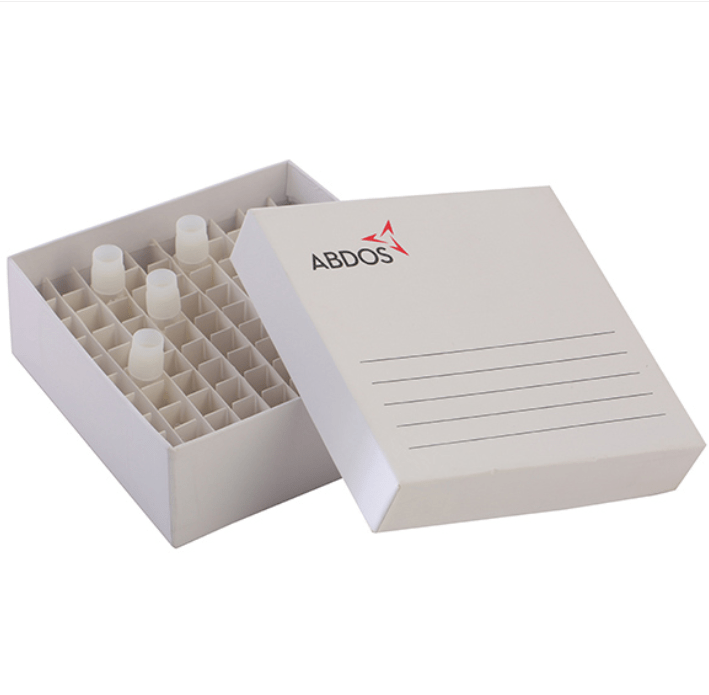 Freezing Cardboard Cryo Boxes, Cardboard, 1.5 - 2 ml Micro Tube and 1- 2 ml Cryo Tube 100 (10 x 10 Array), No. per case-8