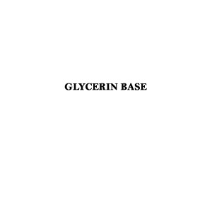 GLYCERIN BASE TS ACC.TO USP