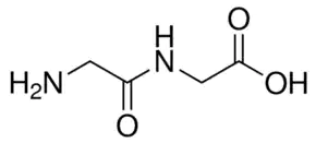 GLYCYL GLYCINE 99% For Biochemistry Gly-Gly; Diglycine (pKa = 8.2 at 25 deg C 25 gm useful pH range 7.5-8.9)