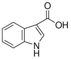 INDOLE-3-CARBOXYLIC ACID 99% For Biochemistry ß-Indolylcarboxylic acid; 3-Carboxyindole; 3-Indole formic acid; 3-Indolylcarboxylic acid; Indole-ß-carboxylic acid