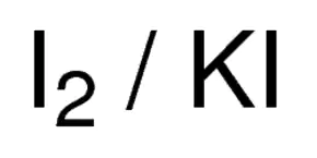 LUGOL'S IODINE SOLUTION For Microscopy Iodine - Potassium iodide solution