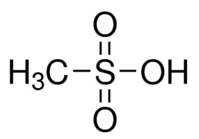 METHANESULPHONIC ACID 98% For Synthesis Methylsulfonic acid
