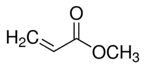 METHYL ACRYLATE 99% For Synthesis Methyl propenoate, Acrylic acid methyl ester Store at 2-8°C