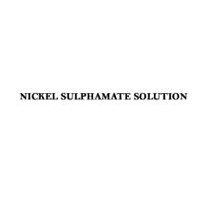 NICKEL SULPHAMATE SOLUTION Extra Pure