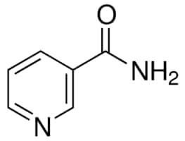 NICOTINAMIDE 99% For Biochemistry Niacinamide; Nicotinic acid amide; Pyridine-3-carboxylic acid amide; Vitamin B3; Vitamin PP Reagent for organic elementary analysis.