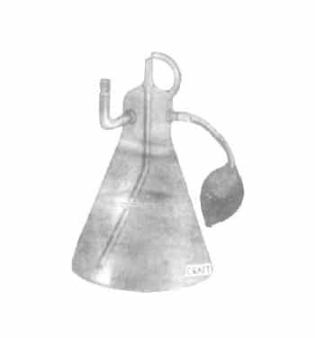 Craft’s Glass sprayer with rubber bellow—Corning Glass