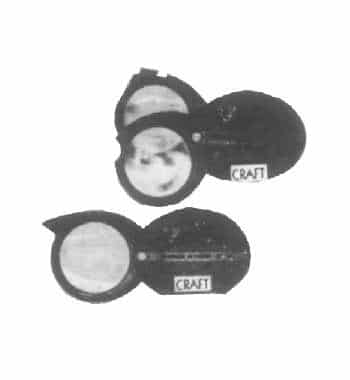 Craft’s Magnifier folding- Double (7x)